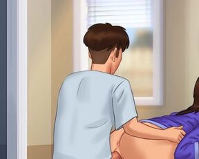 Summertime Saga - Part 31 - Step Mom Debbie Kitchen Doggystyle By LoveSkySanX