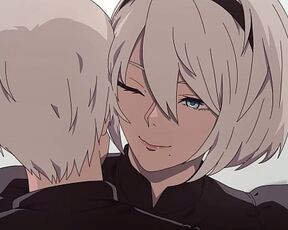 Nier:Automata 2B gets hot sex | Hentai animation