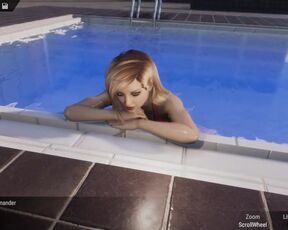 War And Roses - Part 5 - Babe At The Pool By LoveSkySan69