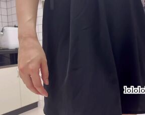 I'm actually wearing panties???? I haven't worn thongs in a long time????