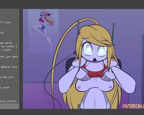 Curly Brace: Robot girl hentai