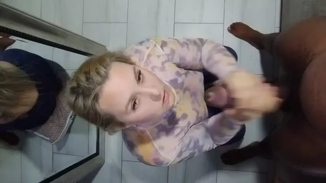PAWG Sucks & Swallows Load of 11 INCH BBC feat. @elKonguito Preview (FULL VID ON MANYVIDS: embermae)